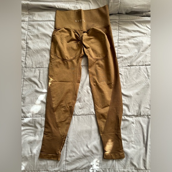 NVGTN Mocha Contour 2.0 Seamless Leggings - Picture 3 of 6